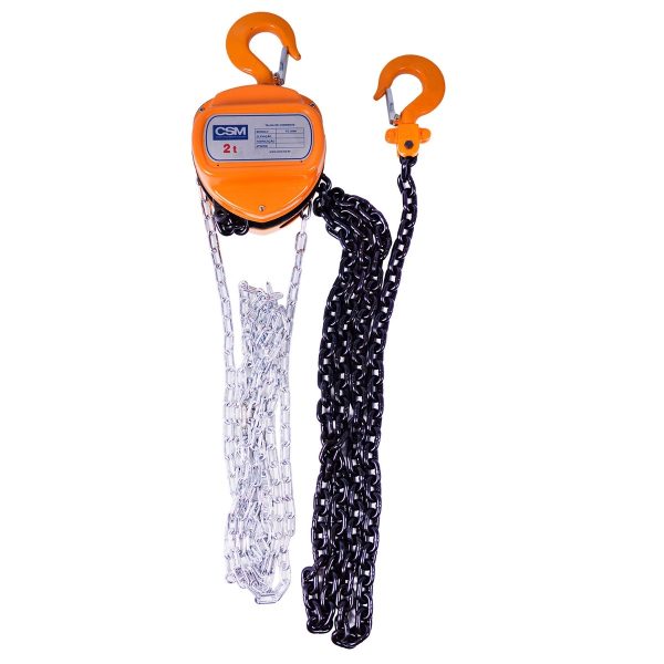 Talha manual 2 toneladas corrente de 5 metros Tc2000 Csm