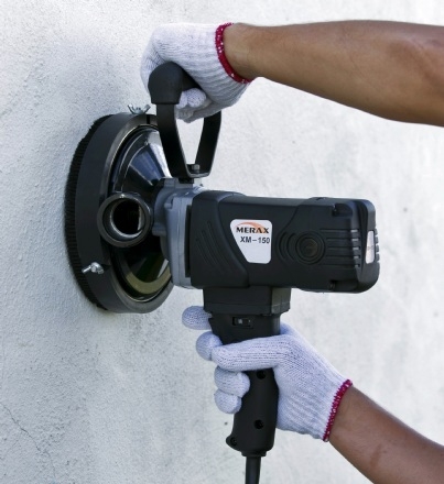 Lixadeira desbastadora de concreto e piso