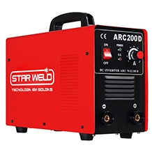 Maquina de solda MMA inversora DC ARC 200