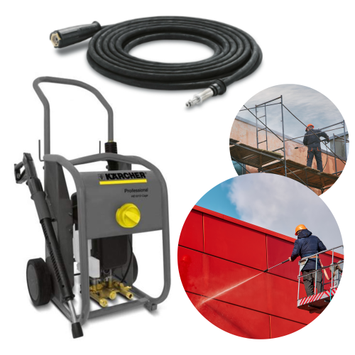 Alugue Lavadora de Fachada 20 metros (Alta Pressão)